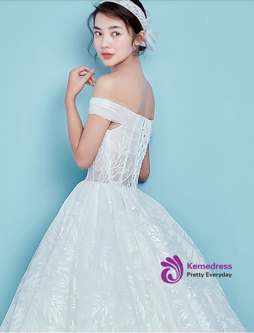White Ball Gowns
